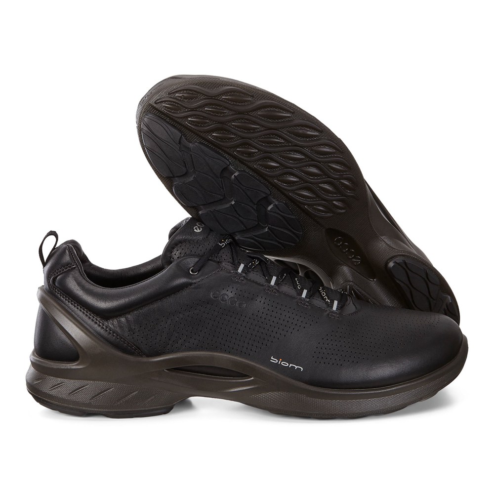 Tenis De Montaña Hombre - ECCO Biom Fjuel Train - Negros - HWI279165